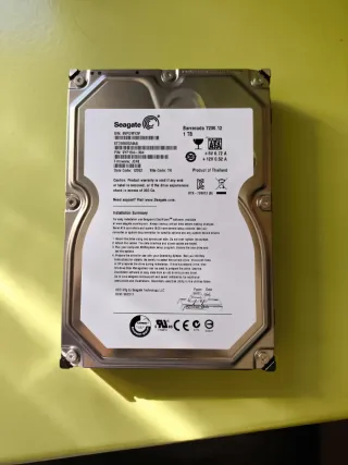 Disco Duro Seagate Barracuda 7200.12 1TB
