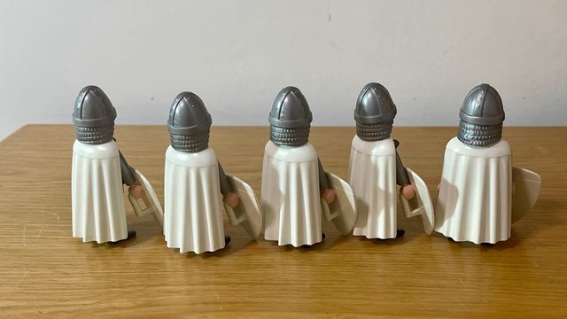 Lote Playmobil Cruzados Templarios