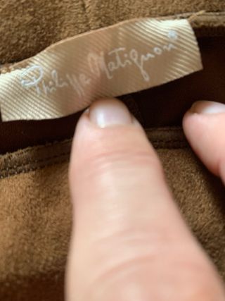 Leggings Philippe Matignon Scamosciati tgXXL