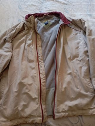 Chaqueta Pepe Jeans XL Beige/Rojo
