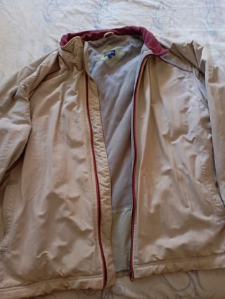 Chaqueta Pepe Jeans XL Beige/Rojo