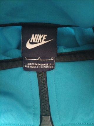 Chaqueta Nike Azul y Negra Talla M