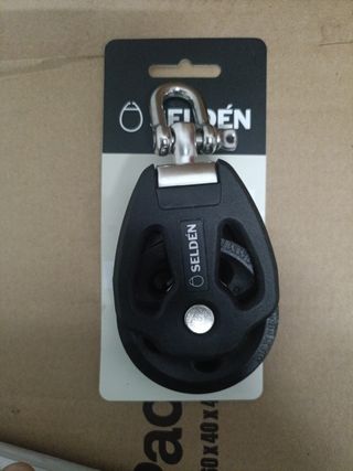 Polea Selden giratoria 60mm Max línea 14mm