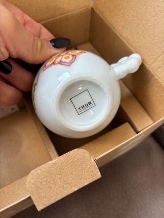Tazzine Thun Set 2 Pezzi mai usate