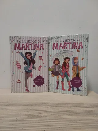 Dos libros La diversión de Martina