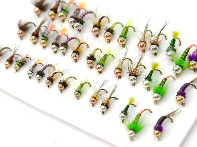 Ninfas de Pesca-39 piezas