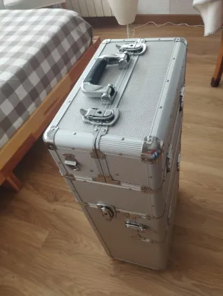 Maleta de maquillaje profesional 3 niveles