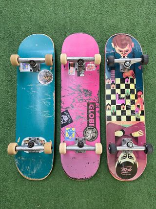 3 tavole da skate