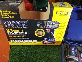 Trapano Royce 21V Brushless Doppio Batteria