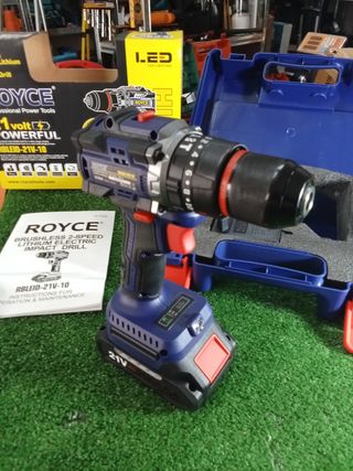 Trapano Royce 21V Brushless Doppio Batteria