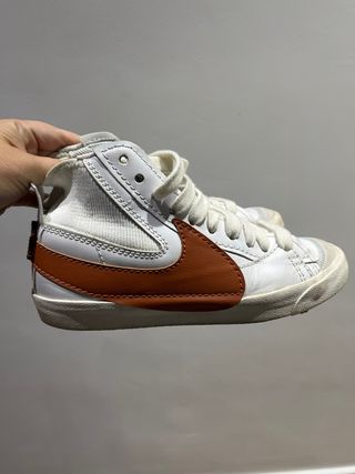 Zapatillas Nike Blazer Mid Top Naranja/Blanco