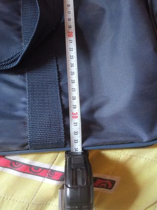 Bolsa de deporte azul marino 