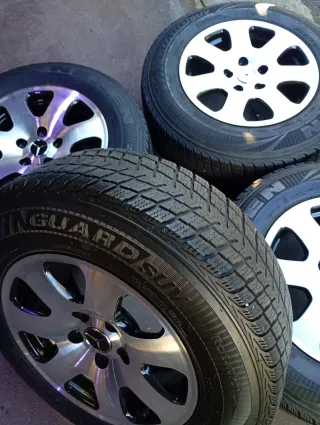 4 LLANTAS 15 MERCEDES BENZ VITO W638 NEUMÁTICOS 
