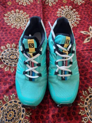 Zapatillas Salomon Speedcross Teal/Negro