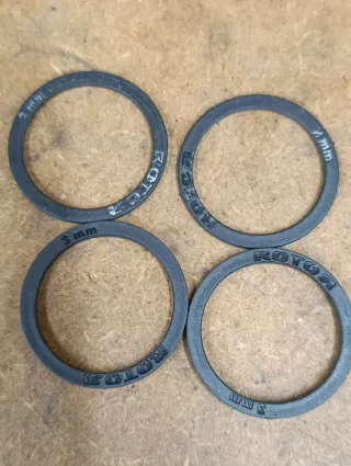 Arandelas Rotor 3mm y 2mm