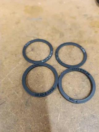 Arandelas Rotor 3mm y 2mm