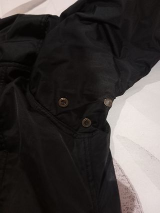 Cazadora Belstaff Encerada Negra Moto