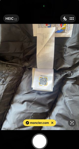 Casaco Moncler Maya Preto