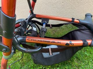 Carrito de bebé Jane rojo y negro