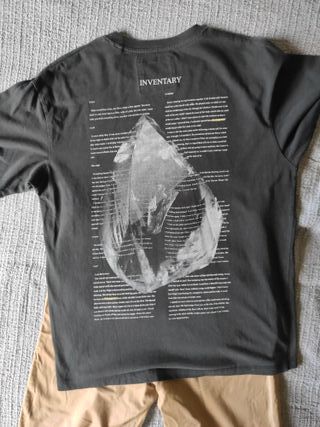 Conjunto Camiseta Pull&Bear Negra y Pantalón H&M