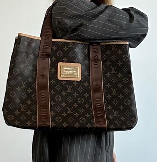 Bolso Louis Vuitton Marrón y Dorado