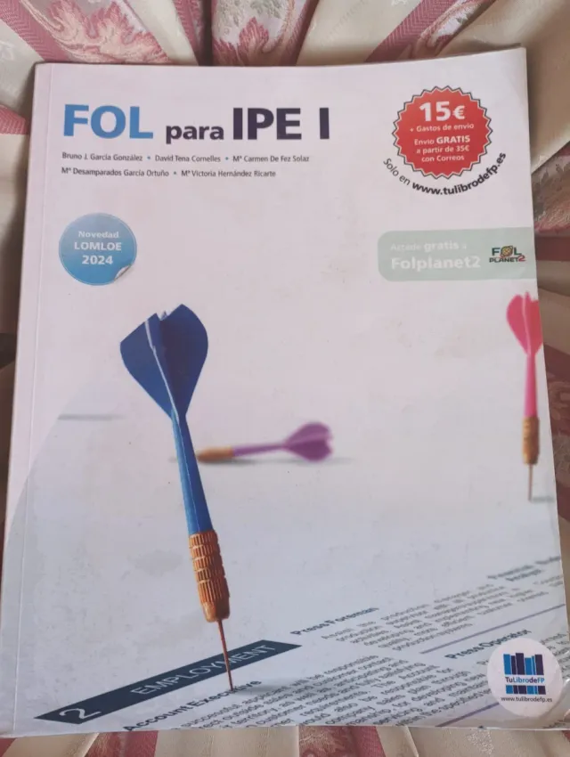 Libro FOL para IPE I (Novedad LOMLOE 2024)
