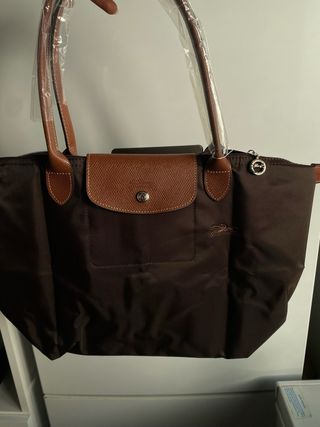 Longchamp Le Pliage Grande Tote Bag - Castanho