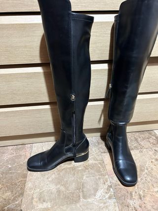 Botas altas Zara negras