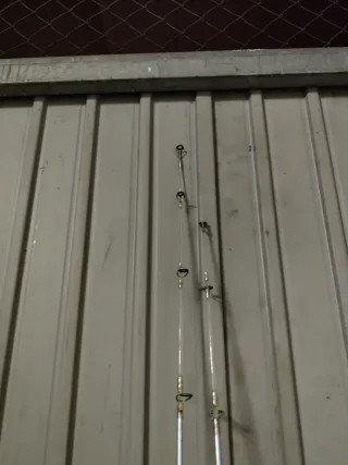 2 cañas de pesca 2.10m y 2.20m híbrida