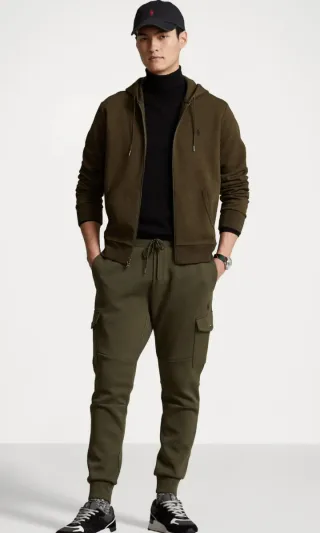 Pantalones cargo jogger doble punto.