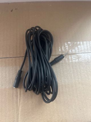 Cable alargador minijack 3.5mm de 5 metros
