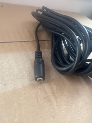 Cable alargador minijack 3.5mm de 5 metros