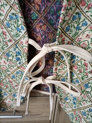 Chaleco estampado mujer