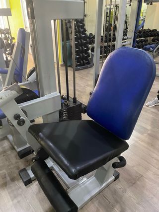 Máquina de extensión de cuádriceps