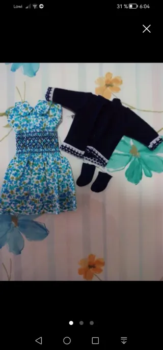 Lesly: Conjunto "Azules