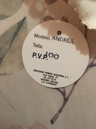 Corsé Cretia Andrea Talla M Blanco