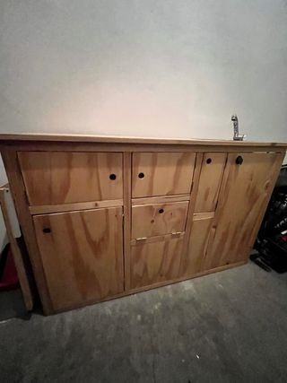 Mueble Cocina Camper con Fregadero