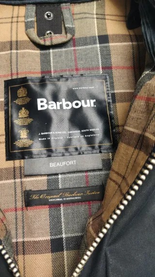 Barbour Beaufort azul C48- T XL
