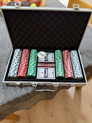 Maletín Póker Profesional 300 Fichas