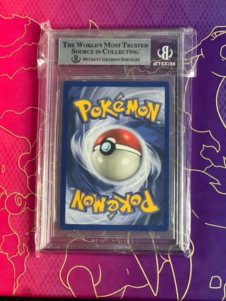 Blastoise Holo 1ª Edición Español 1999 Beckett 8.5