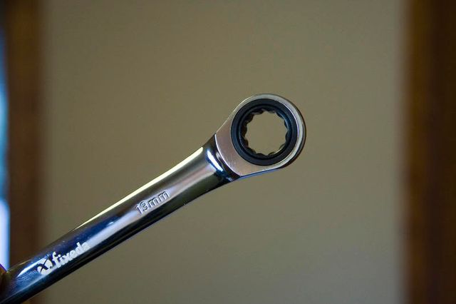 Llave Fija con Carraca 72 Dientes