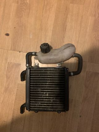 Radiador Aerox con depósito