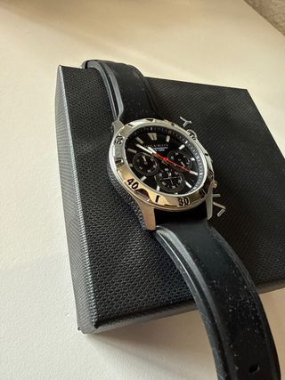 Reloj Viceroy Cronógrafo Negro y Plateado