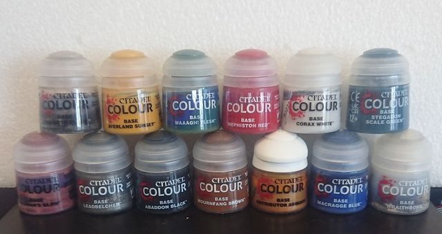 Kit 13 colori BASE Citadel Warhammer