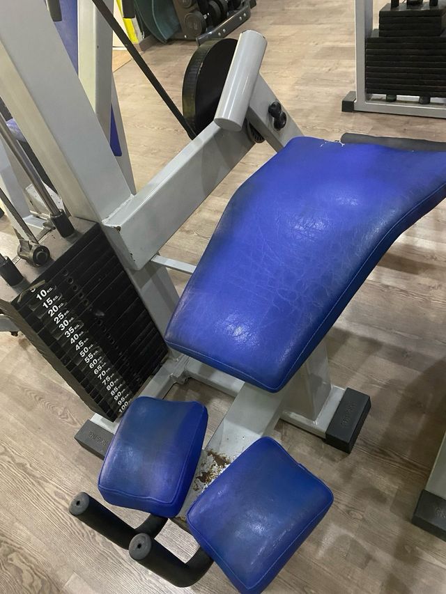 Curl Femoral Tumbado Máquina Gym