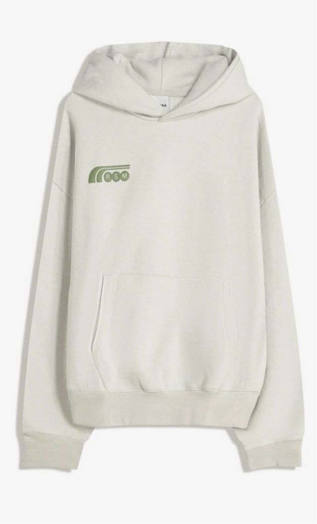 Sudadera Bershka Beige y Verde