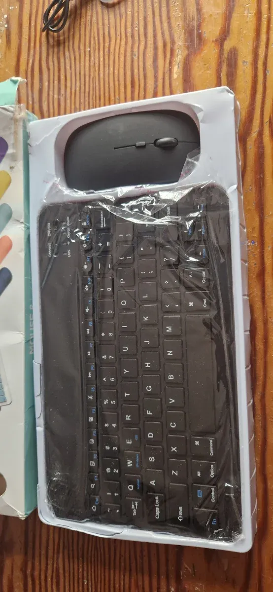 Kit Teclado y Ratón Inalámbrico Bluetooth