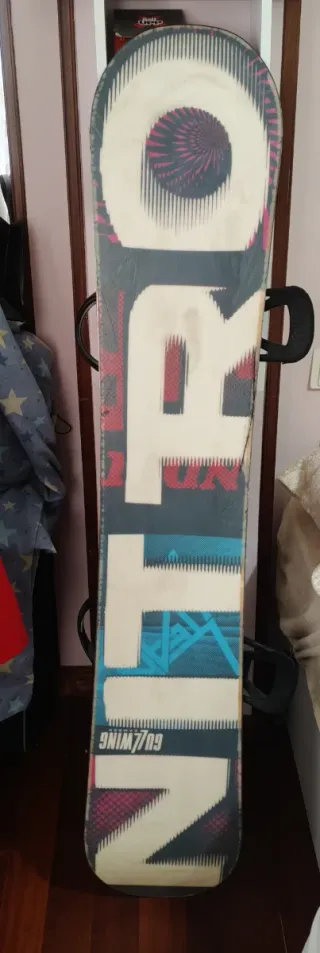 Tabla Snowboard Nitro + Fijaciones + Botas