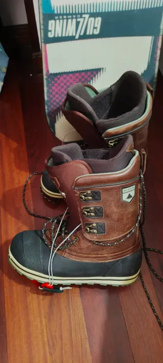 Tabla Snowboard Nitro + Fijaciones + Botas