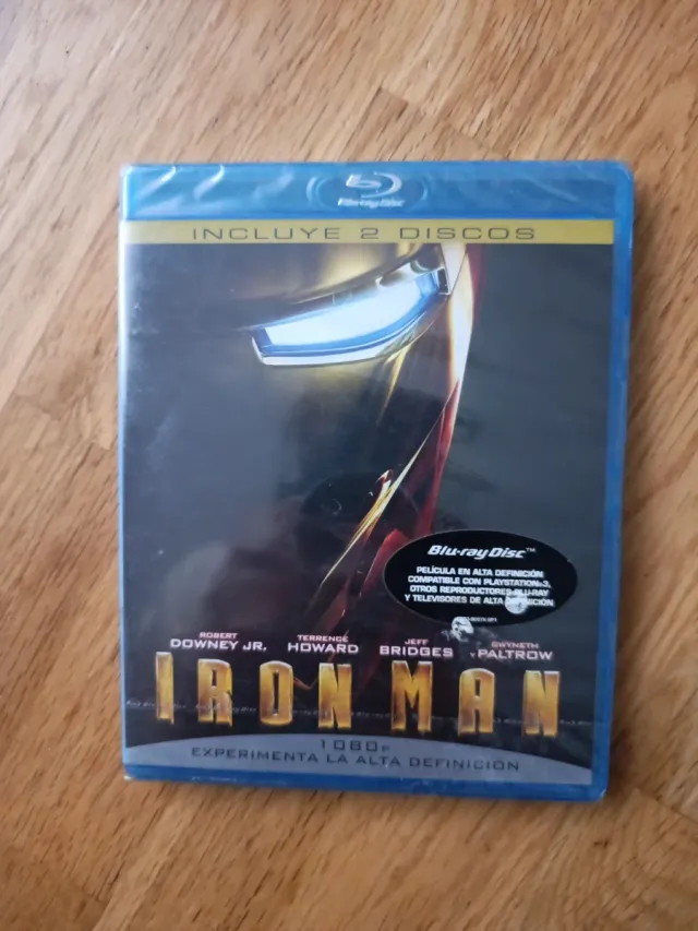 Iron Man Blu-ray 2 Discos